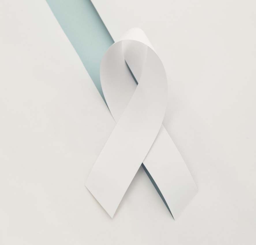 bela pentlja - ozaveščanje - rak pljuč