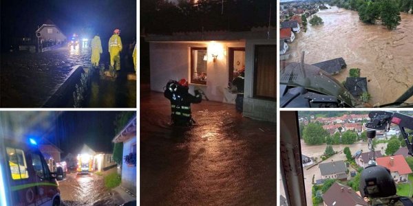 Poskrbite za varnost in zdravje sebe in bližnjih, pomagajte starejšim in nemočnim, kajti že zdaj so porušeni številni mostovi, poplavljene, preplavljene in odplavljene so ceste, sprožili so se številni plazovi ...