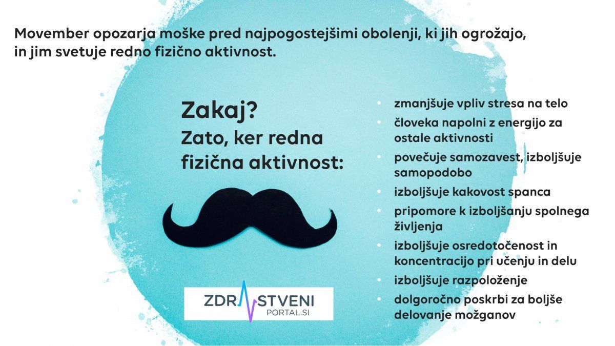 redna telesna aktivnost