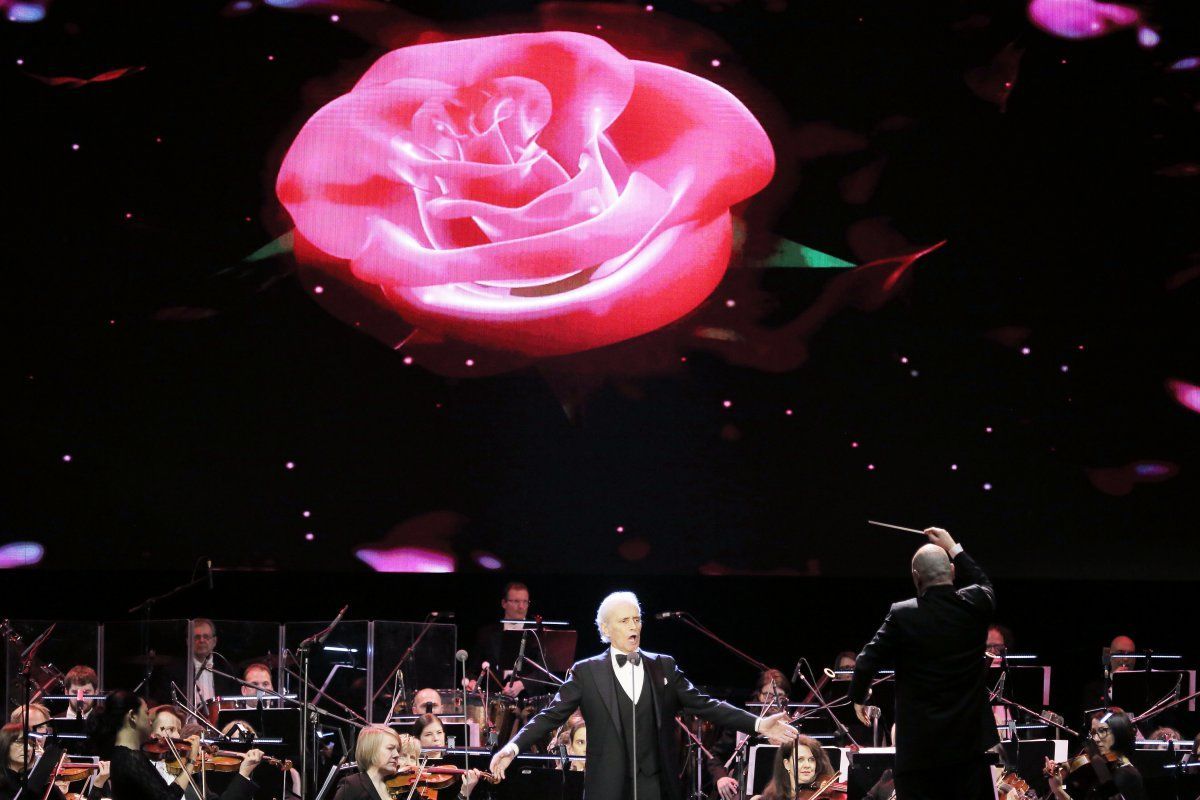 Jose Carreras na koncertu v Ljubljani