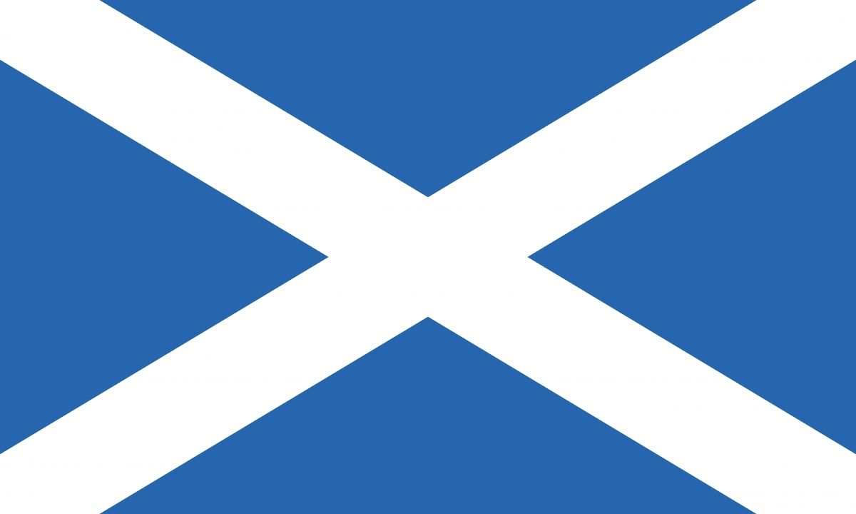 škotska zastava