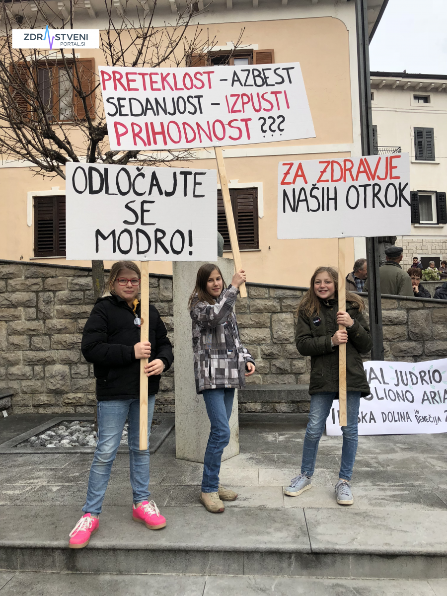 Protest otrok, Kanal ob Soči