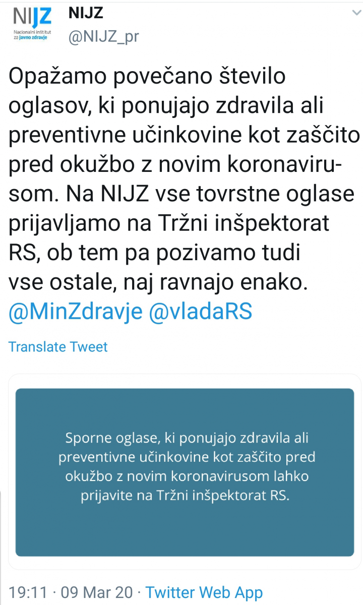 zavajajoče oglaševanje