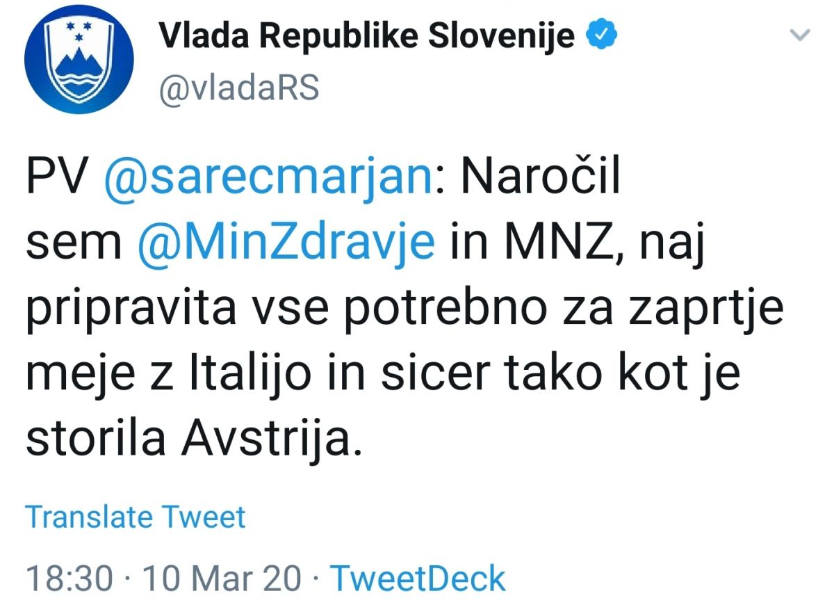 tvit vlade