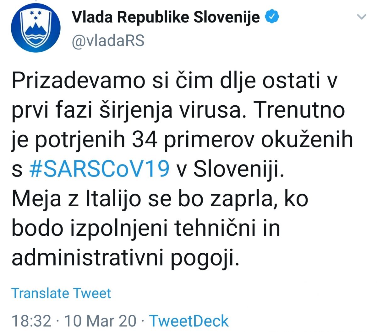 tvit vlade