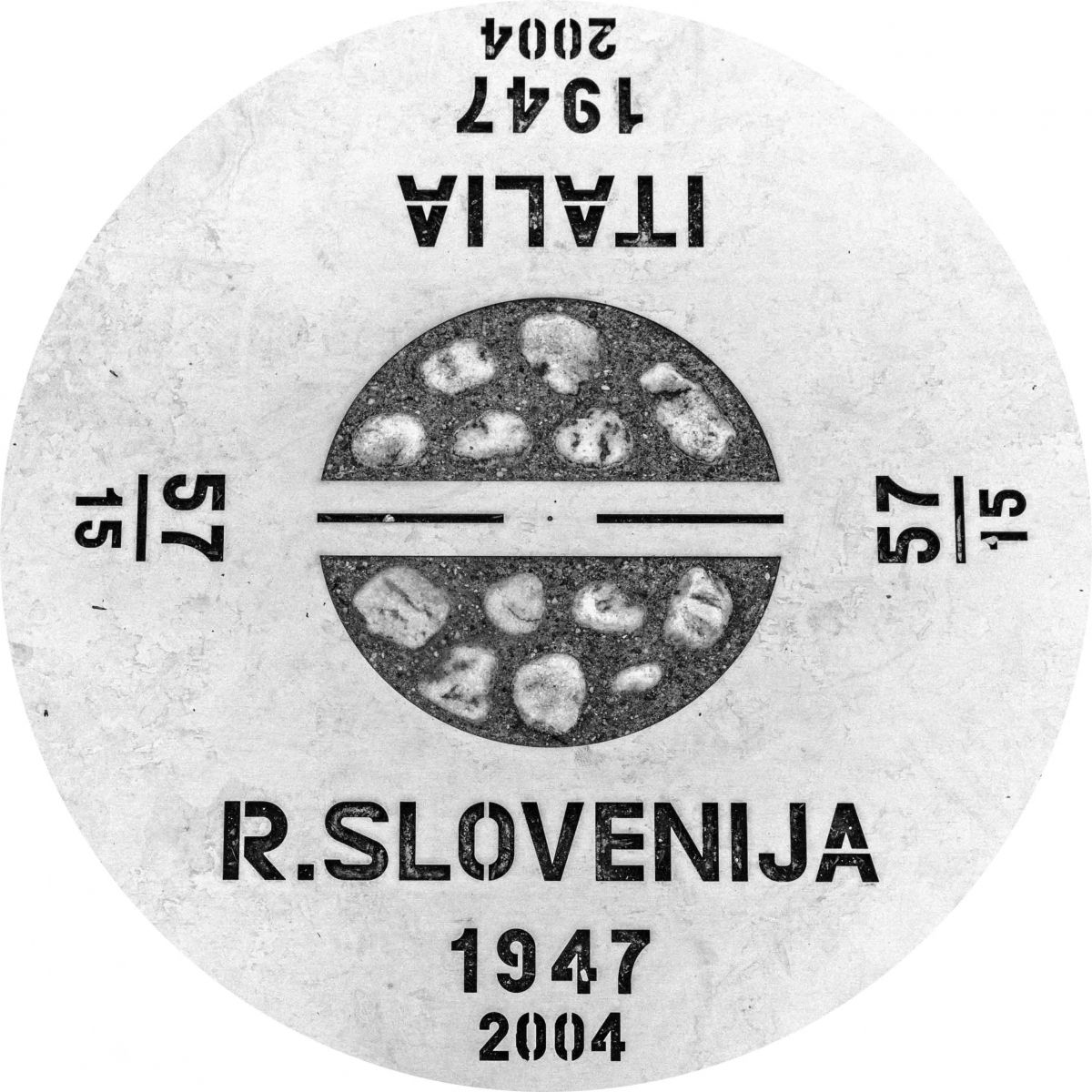 Meja Slovenija - Italija, trg Evropa