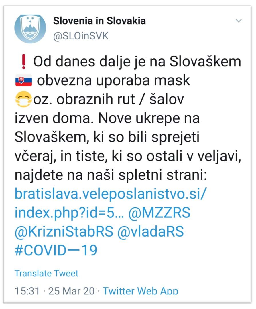 Tvit s slovaške