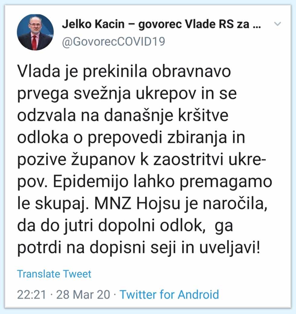 Tvit Jelka Kacina
