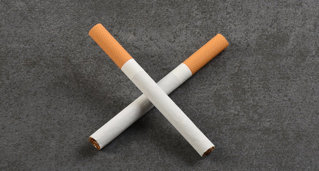 prekrižani cigareti