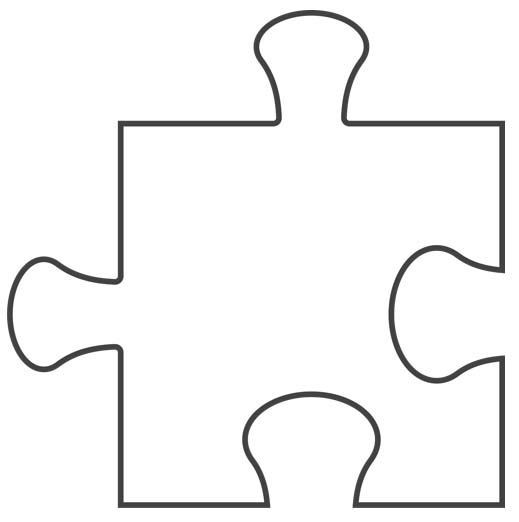prazen puzzle kot simbol za demenco