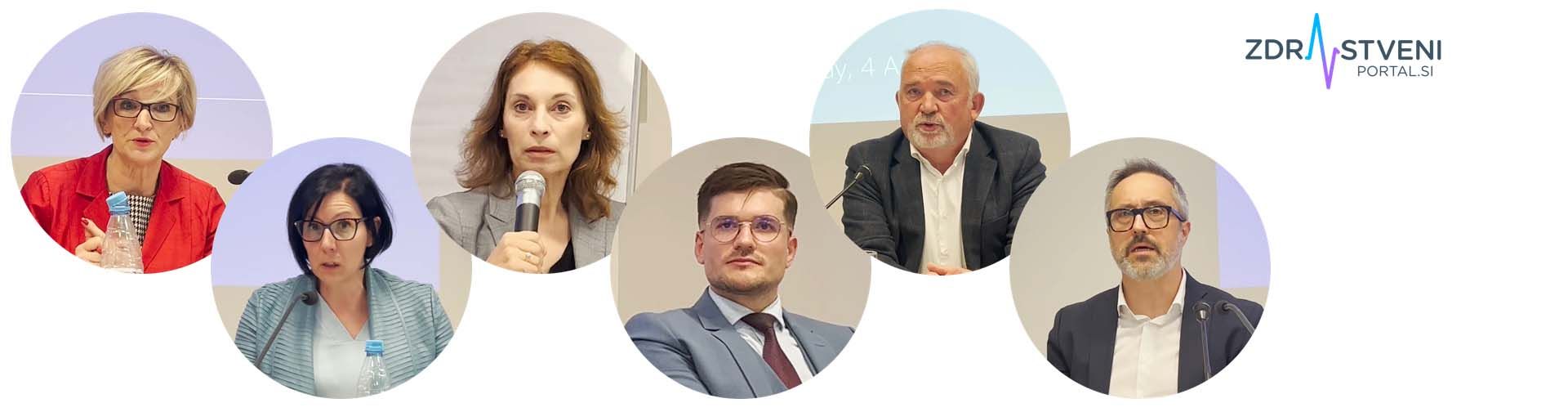Javno zdravstvo - krajšanje čakalnih vrst: Tatjana Mlakar, Petra Došenović Bonča, Rosana Lemut Strle, Matija Urankar, Marjan Sušelj, Peter Golob