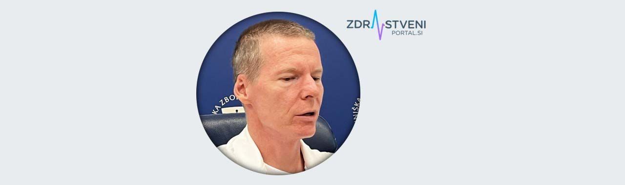 Uroš Tominc, vodja urgentnega kirurškega bloka v UKC Ljubljana